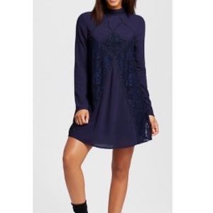 Xhilaration mock neck dress